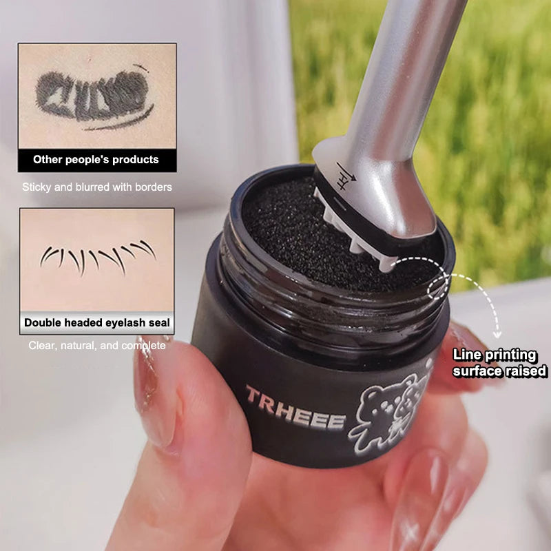 Dezone Lower Lash Stamp Pen – Black/Brown | Luxe Line
