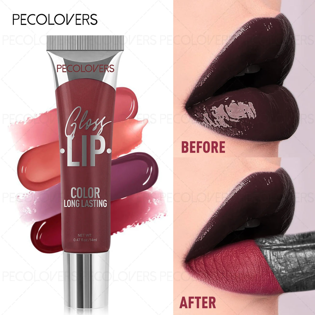 Peel-Off Liquid Lip Gloss Long-Lasting