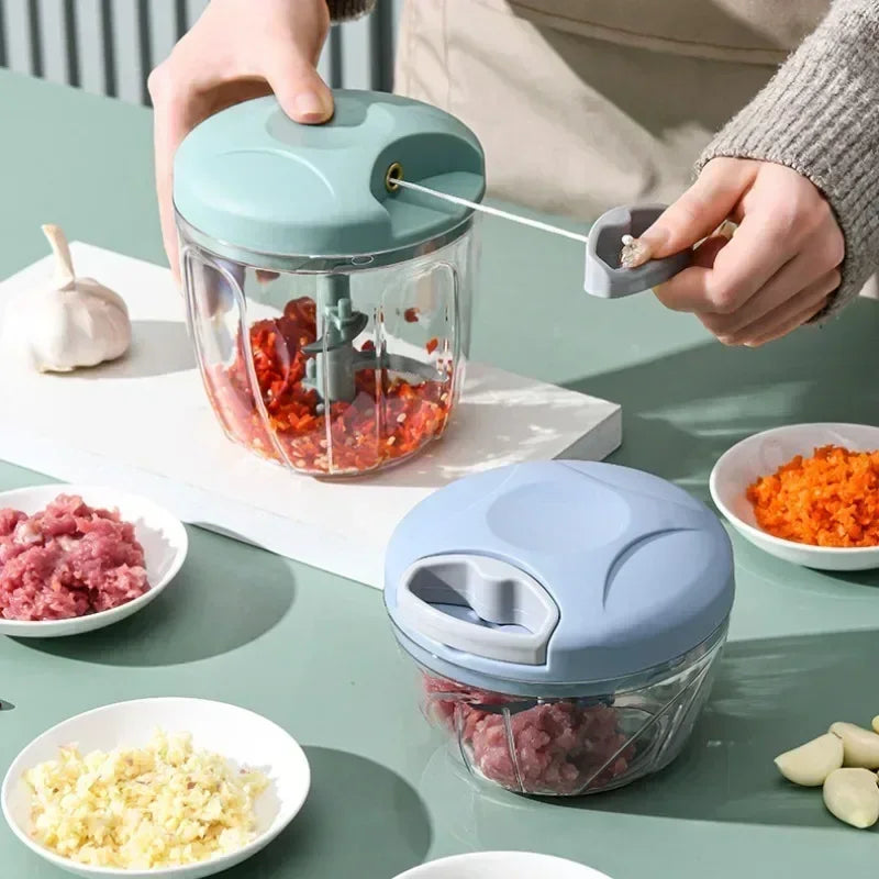 Manual Garlic Press & Onion Vegetable Chopper