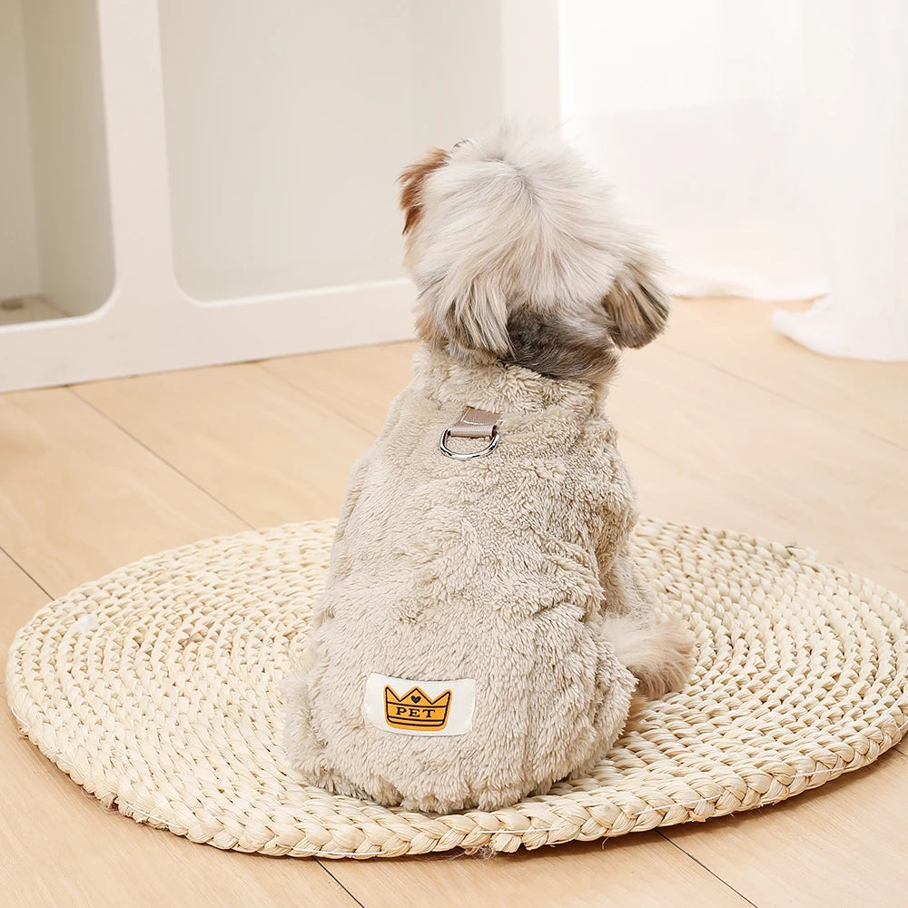 LUXE LINE Cozy Fleece Pet Jumpsuit – Dogs & Cats, XS–XL