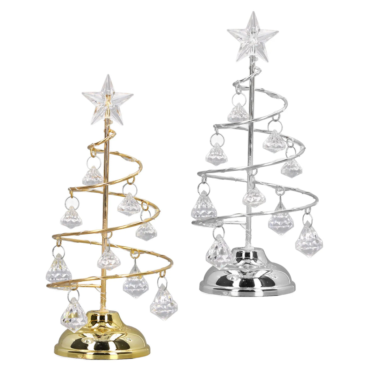 Crystal LED Christmas Tree Night Light