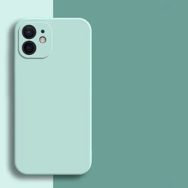 LUXE LINE Candy Color Silicone Shockproof iPhone Case