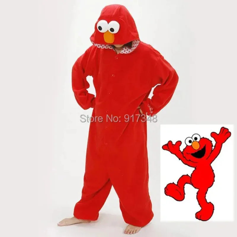 ELMO and COOKIE MONSTER Onesie