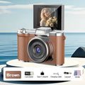 LUXE LINE 4K Digital Camera 48MP – Retro CCD with 180° Flip Screen