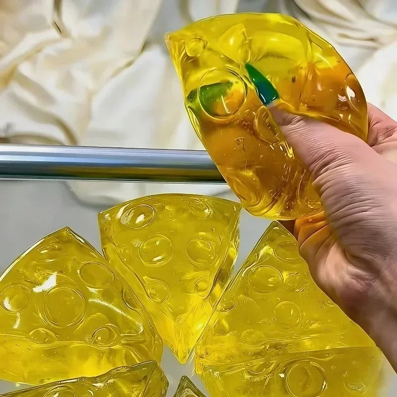 Mochi Cheese Squishy Fidget Toy