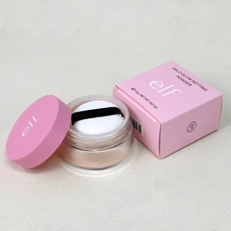 LUXE LINE Elf Setting Powder – Matte Oil Control Honey Powder & Lip Gloss