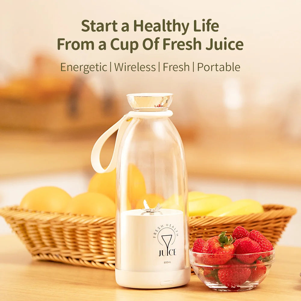 Electric Juicer Juice Cup Citrus Orange Lemon Squeezer USB Charging Kitchen Fruit Juicer Blender Fresh Separator Press Machine