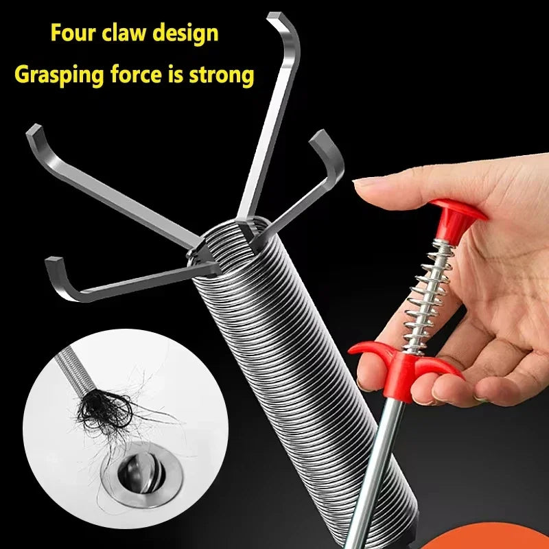 LUXE LINE Drain Snake & Pipe Dredging Tool 60cm