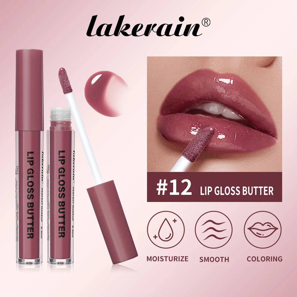 Lakerain Butter Lip Gloss Long-Lasting