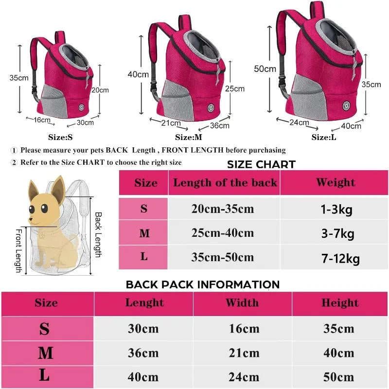 LUXE LINE Pet Carrier Backpack