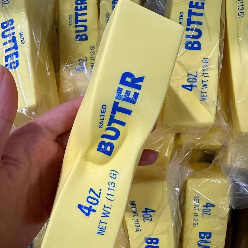 Butter Stick Cheese Squishy Fidget Toy