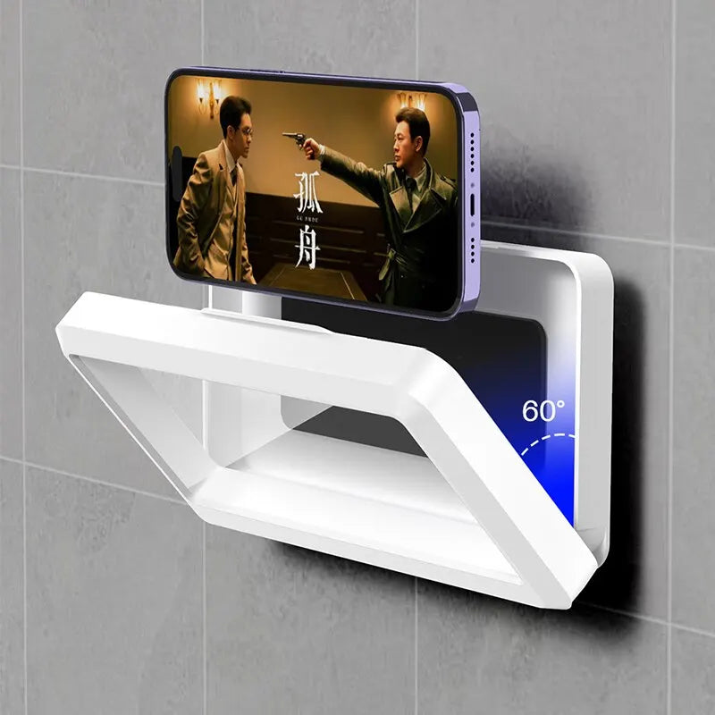 LUXE LINE Waterproof Anti-Fog Shower Phone Holder Case