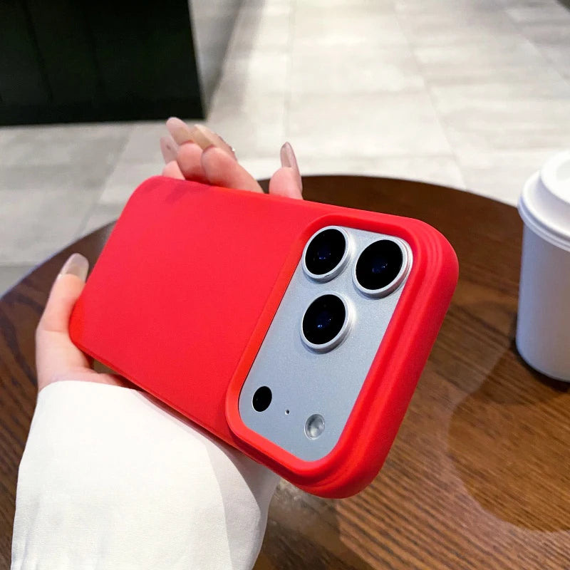 LUXE LINE Luxury Candy Color Matte Silicone iPhone Case