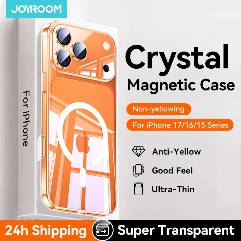 LUXE LINE Joyroom Magnetic Clear iPhone Case