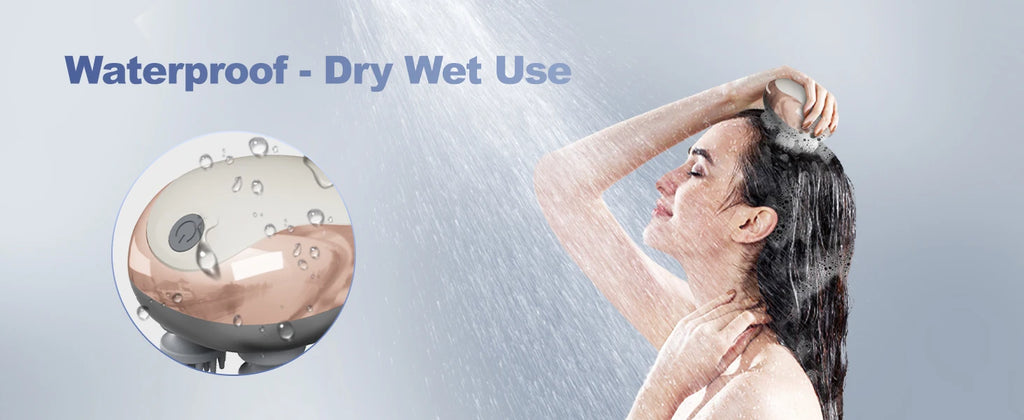 LUXE LINE Electric Scalp Massager Handheld