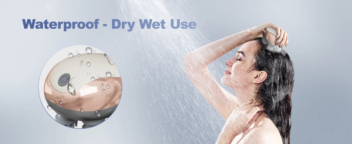 LUXE LINE Electric Scalp Massager Handheld
