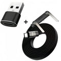 LUXE LINE Foldable Charging Cable with Integrated Stand