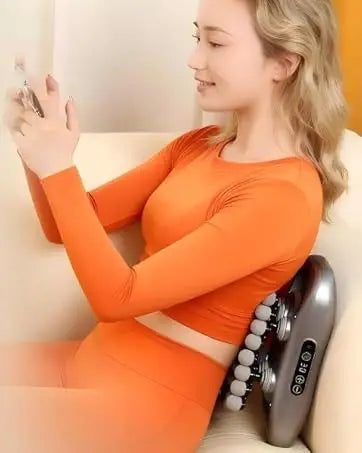 Hand Neck Massager with Finger Shoulder and Neck with Hand Bionic Heated Massager Shoulder & Cervical Relie Relax Muscle Tension