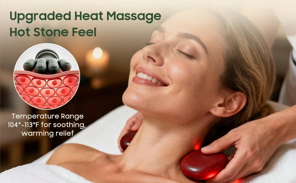 LUXE LINE Hand & Neck Massager – Bionic Heated Shoulder & Cervical Relief