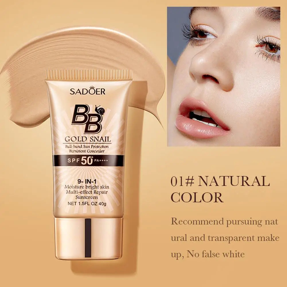 SADOER Gold Snail BB Cream SPF Foundation