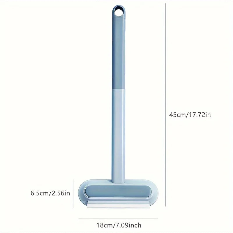 Remover with Long Handle Multi-Functional Pet Hair, Durable Nylon Material,Perfect for Cleaning Cat and Dog Fur from Beds&Sofas