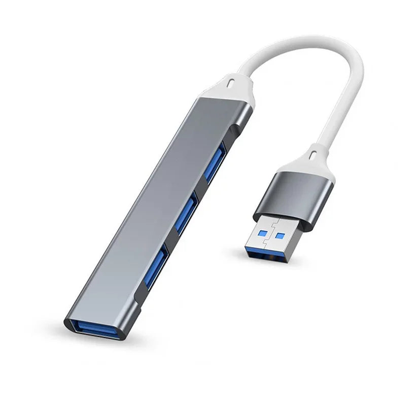 LUXE LINE 7-in-1 USB-C Hub – USB 3.0, 7-Port OTG Splitter Adapter
