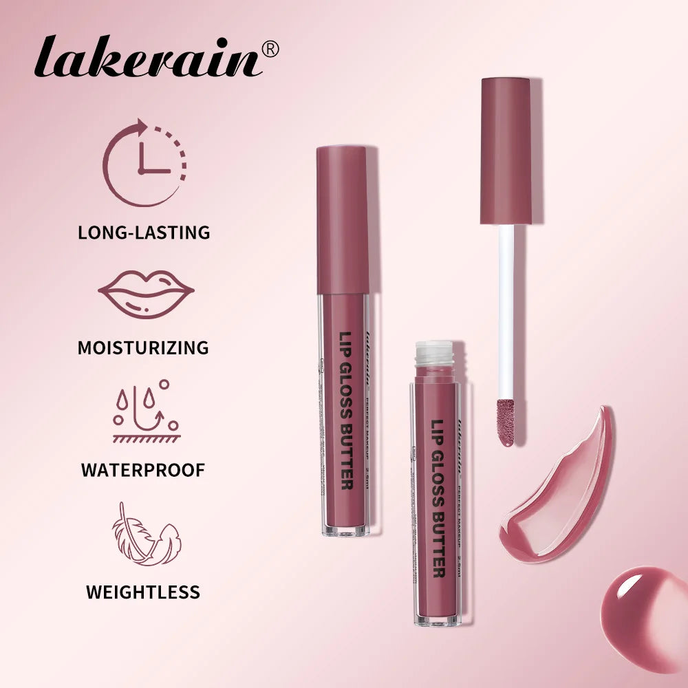 Lakerain Butter Lip Gloss Long-Lasting