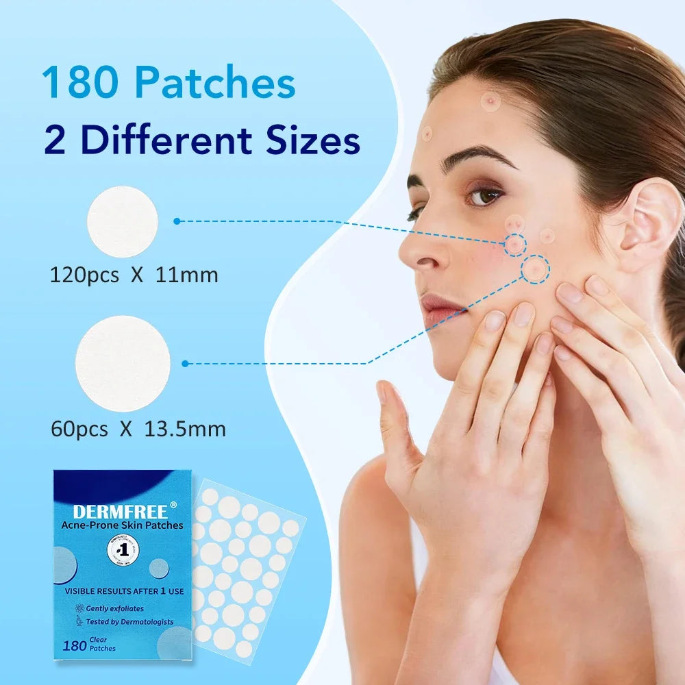LUXE LINE Invisible Acne Patches – 180 or 360 Pcs