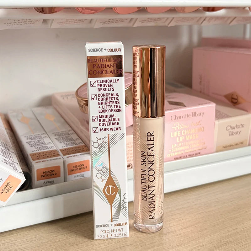 LUXE LINE Charlotte 4-Color Liquid Foundation & Air Cushion – Micro Light Concealer