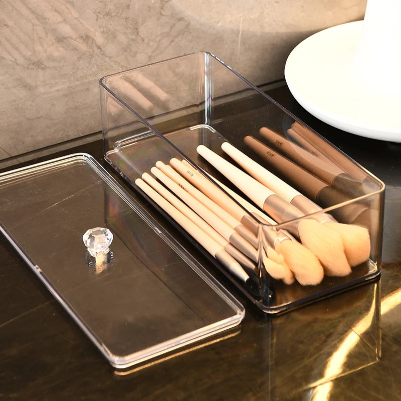 LUXE LINE Makeup Organizer for Drawer & Vanity – Countertop & Cabinet Storage Box