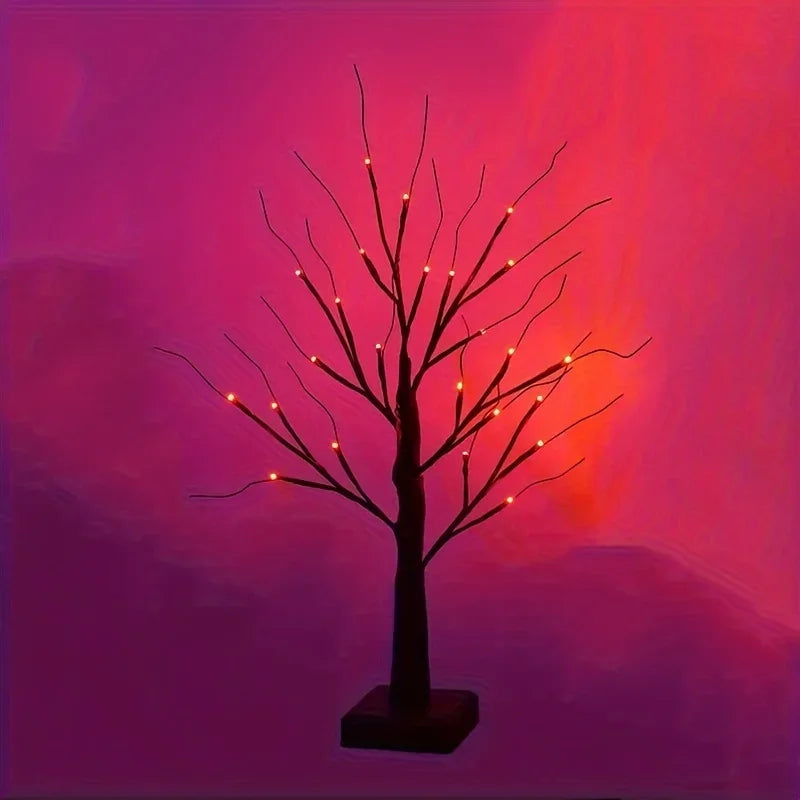Christmas Birch Tree LED Light Decoration