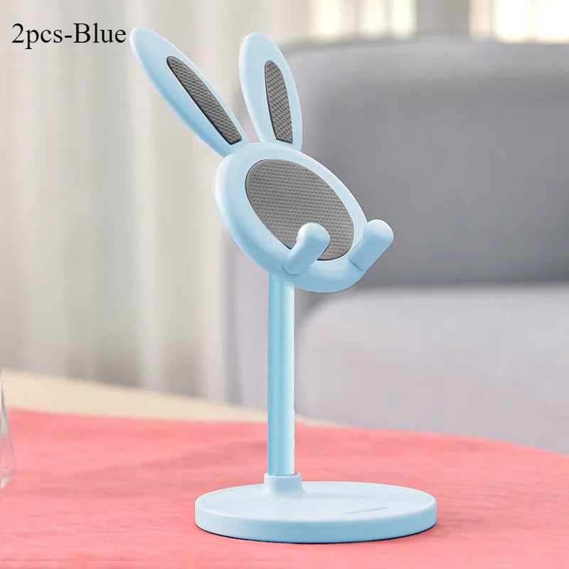 LUXE LINE Cute Rabbit Adjustable Desktop Phone Stand
