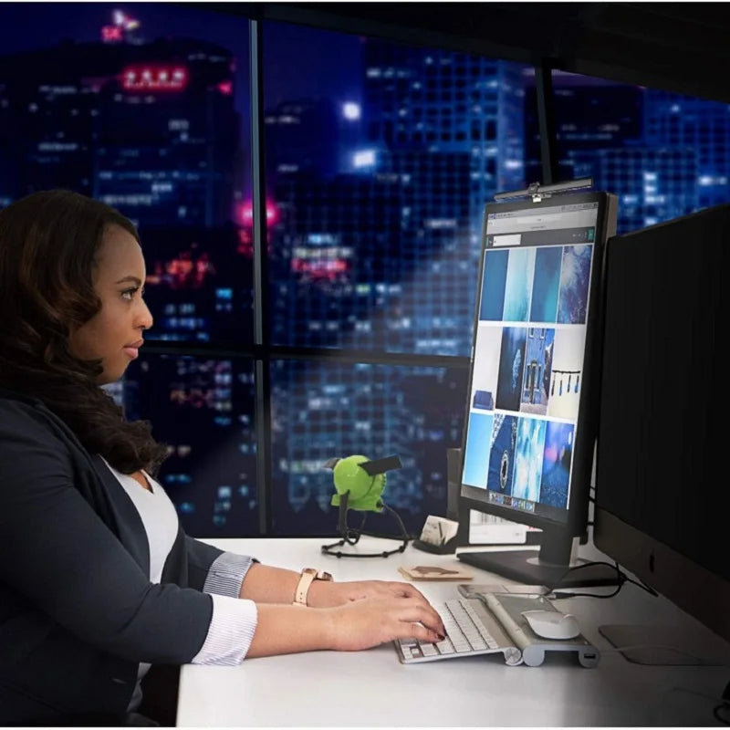 Screen Hanging Light 30CM CCT Touch Dimmable Monitor Notebook Computer LED Monitor Light for Computer Study LED Table Lamp