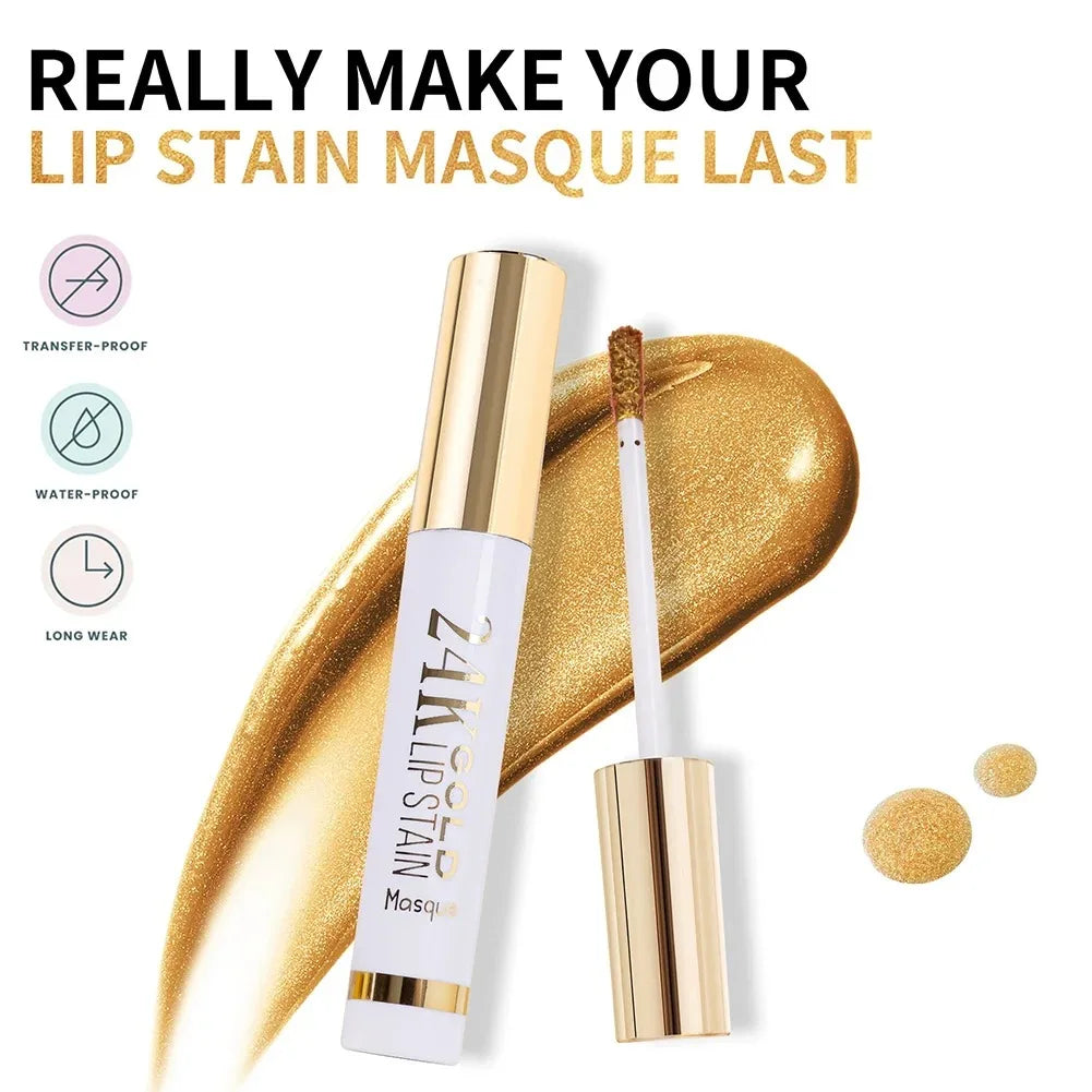 4-Color Dual-Use Matte Lip Stain & Base