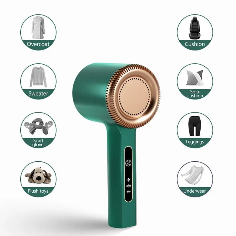 LUXE LINE USB Rechargeable Lint Remover & Fabric Shaver