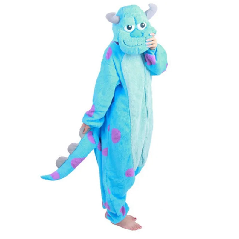 Adult Couple Monster Onesie