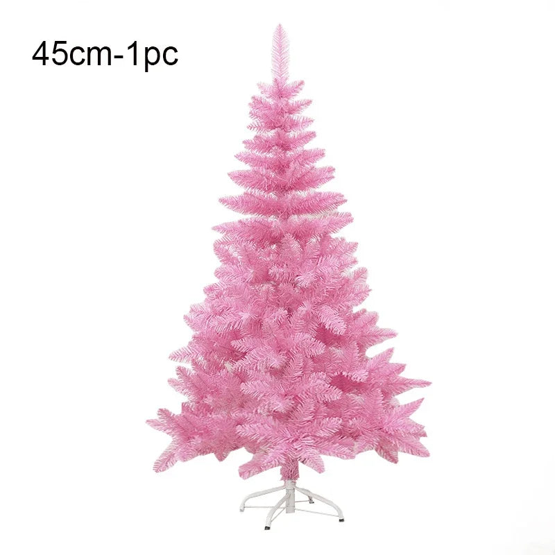 Pink Rose Artificial Christmas Tree