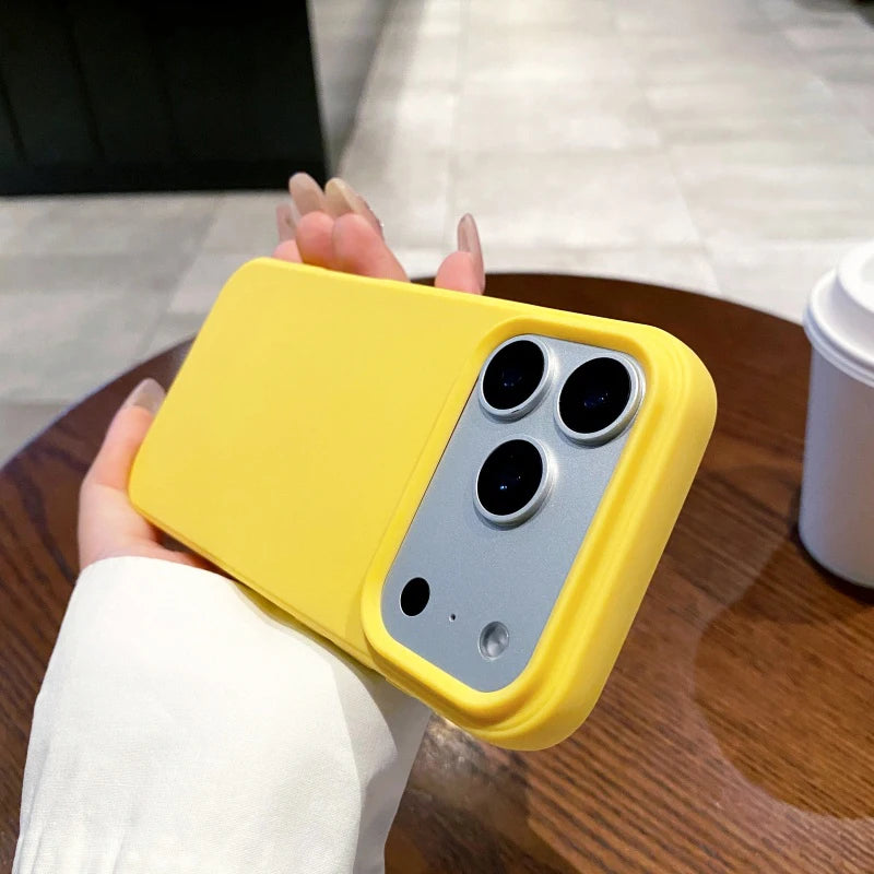 LUXE LINE Luxury Candy Color Matte Silicone iPhone Case