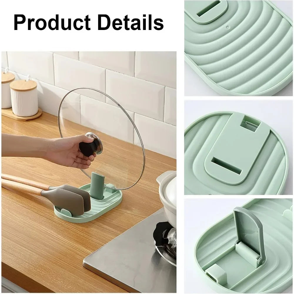 Countertop Spoon & Lid Rest Holder