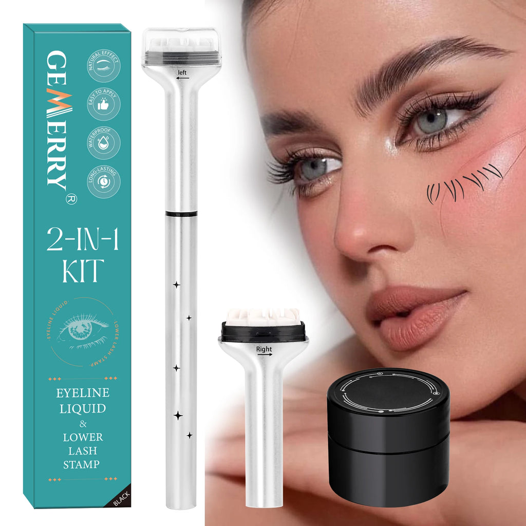 2-in-1 Lower Lash Stamp Kit with Ink | Luxe Line