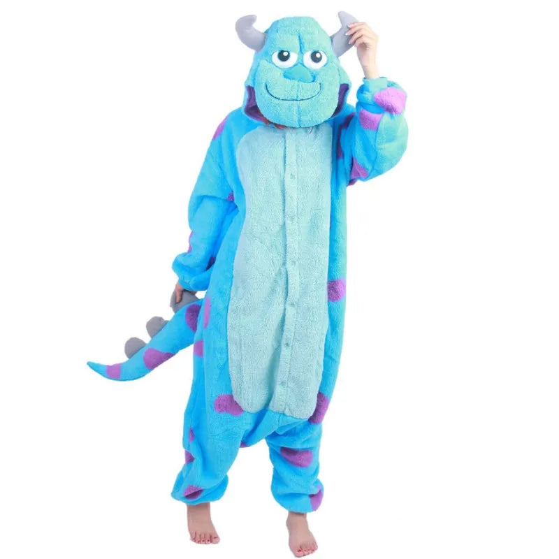 Adult Couple Monster Onesie