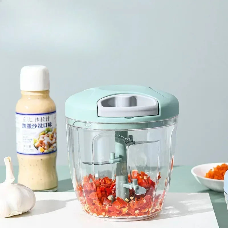 Manual Garlic Press & Onion Vegetable Chopper