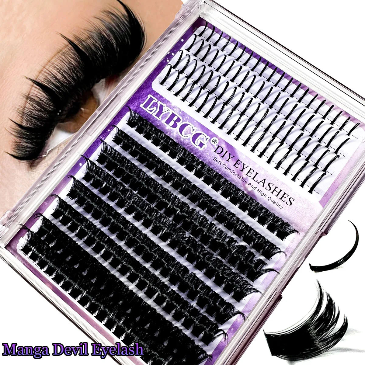 Lash Clusters 100D Lash Spikes Eyelash Clusters | Luxe Line Shop