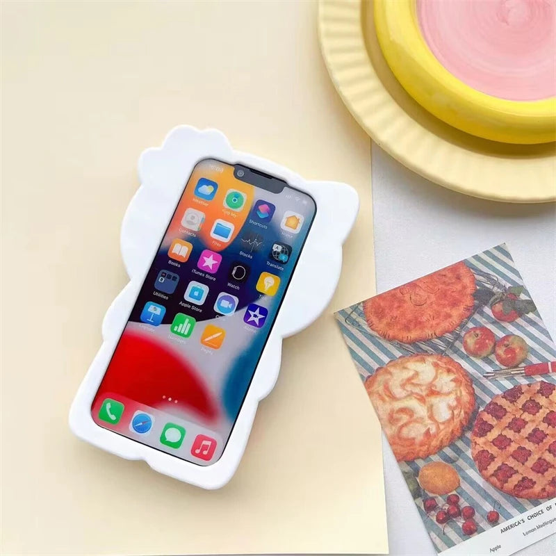 LUXE LINE Sanrio Hello Kitty 3D Bow Silicone iPhone Case