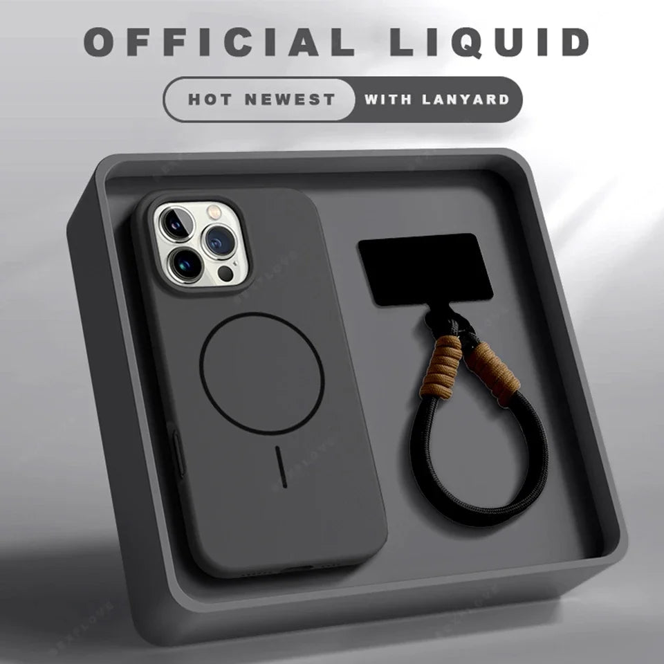 LUXE LINE Magnetic Phone Case for iPhone