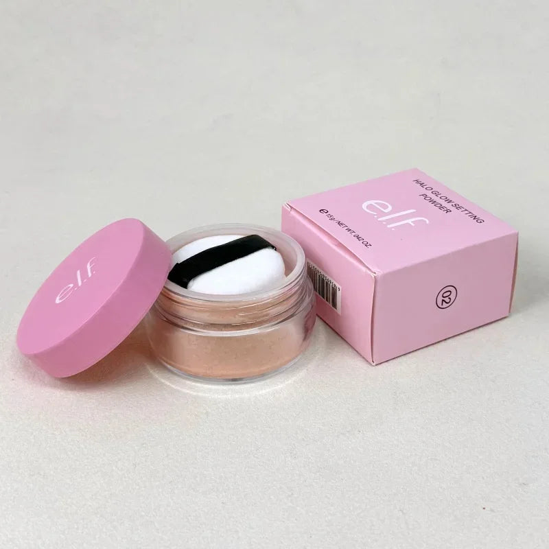 LUXE LINE Elf Setting Powder – Matte Oil Control Honey Powder & Lip Gloss