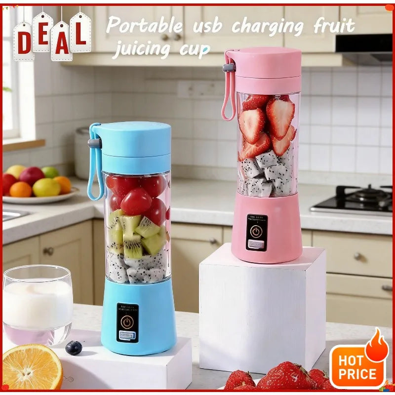 USB Rechargeable Portable Electric Juicer Blender Cup