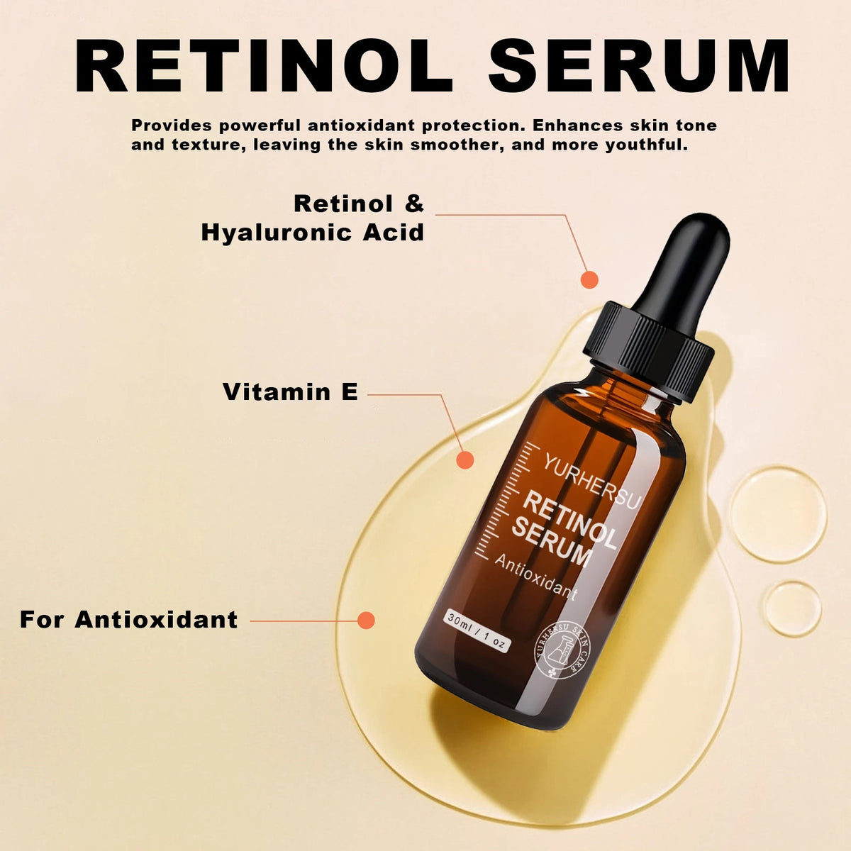 Retinol 3.0 Serum, 30ml, Pure & Potent Formula