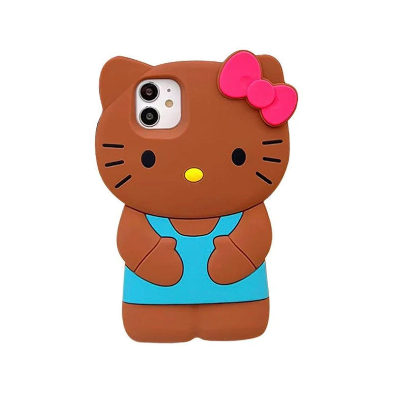 LUXE LINE Sanrio Hello Kitty 3D Bow Silicone iPhone Case