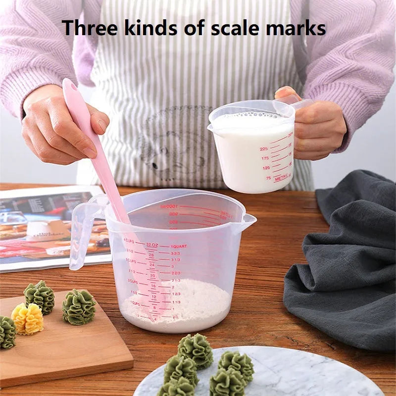 Silicone Measuring Cups & Spoons Set with Kitchen Scale